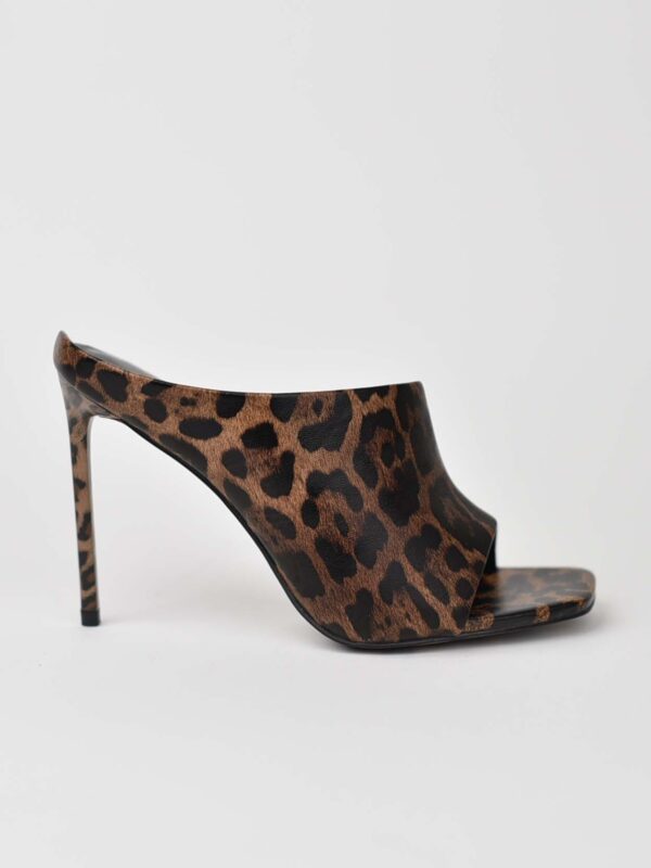 Leopard Print Statement Heels J0-23