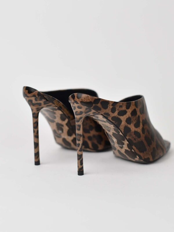 Leopard Print Statement Heels J0-23
