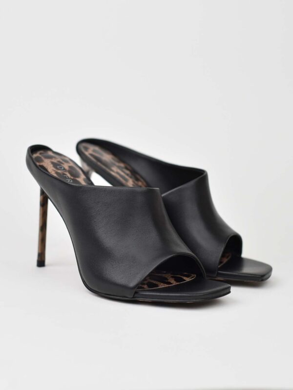 Classic Black Leopard Heels J0-22