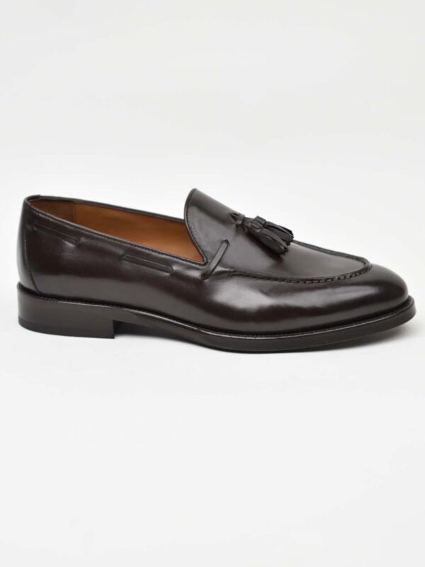 Tassel Loafer – Dark Brown Patina 40-03K