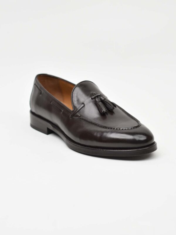 Tassel Loafer – Dark Brown Patina 40-03K