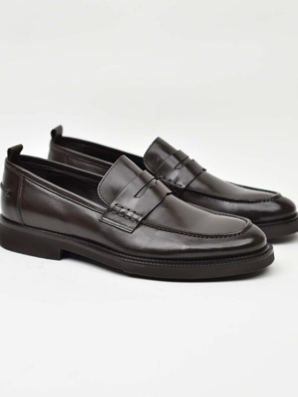 Penny Loafer-Dark Brown 265-04K