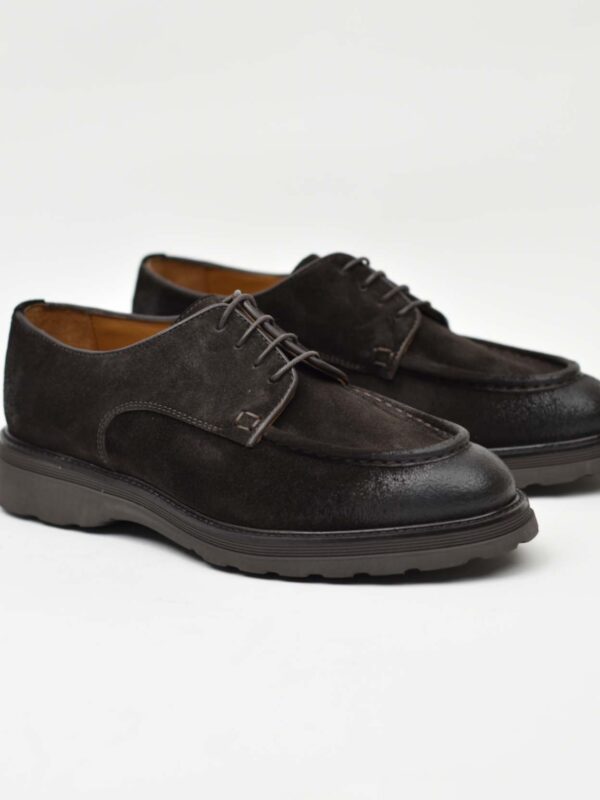Suede Derby - Dark Brown 40-44KA