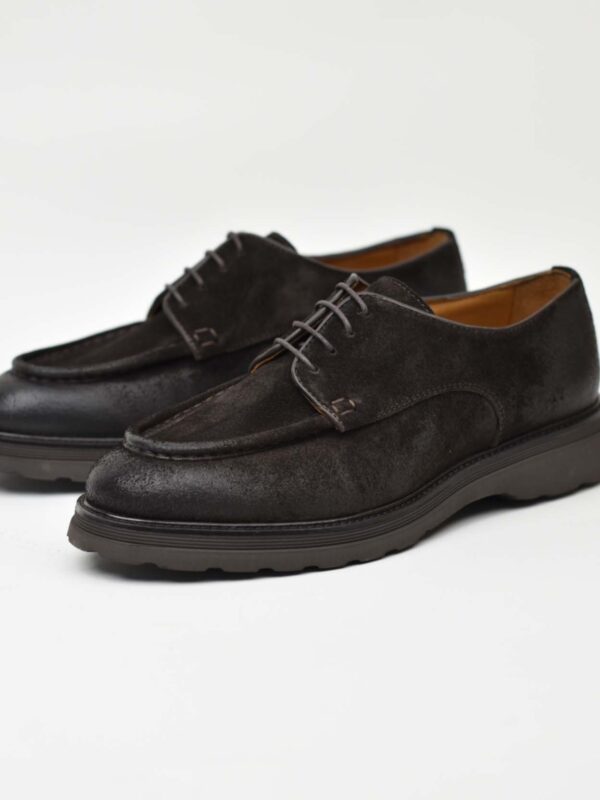 Suede Derby - Dark Brown 40-44KA