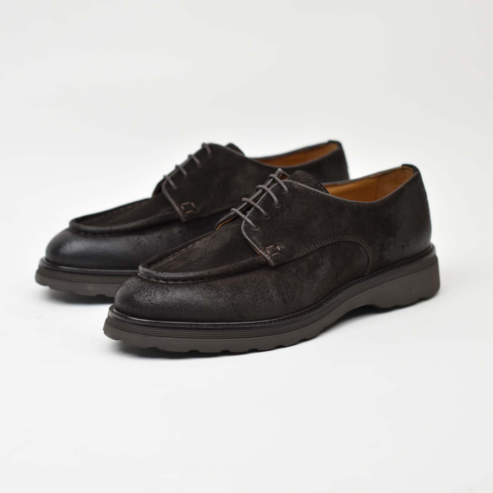 Suede Derby - Dark Brown 40-44KA - Image 3