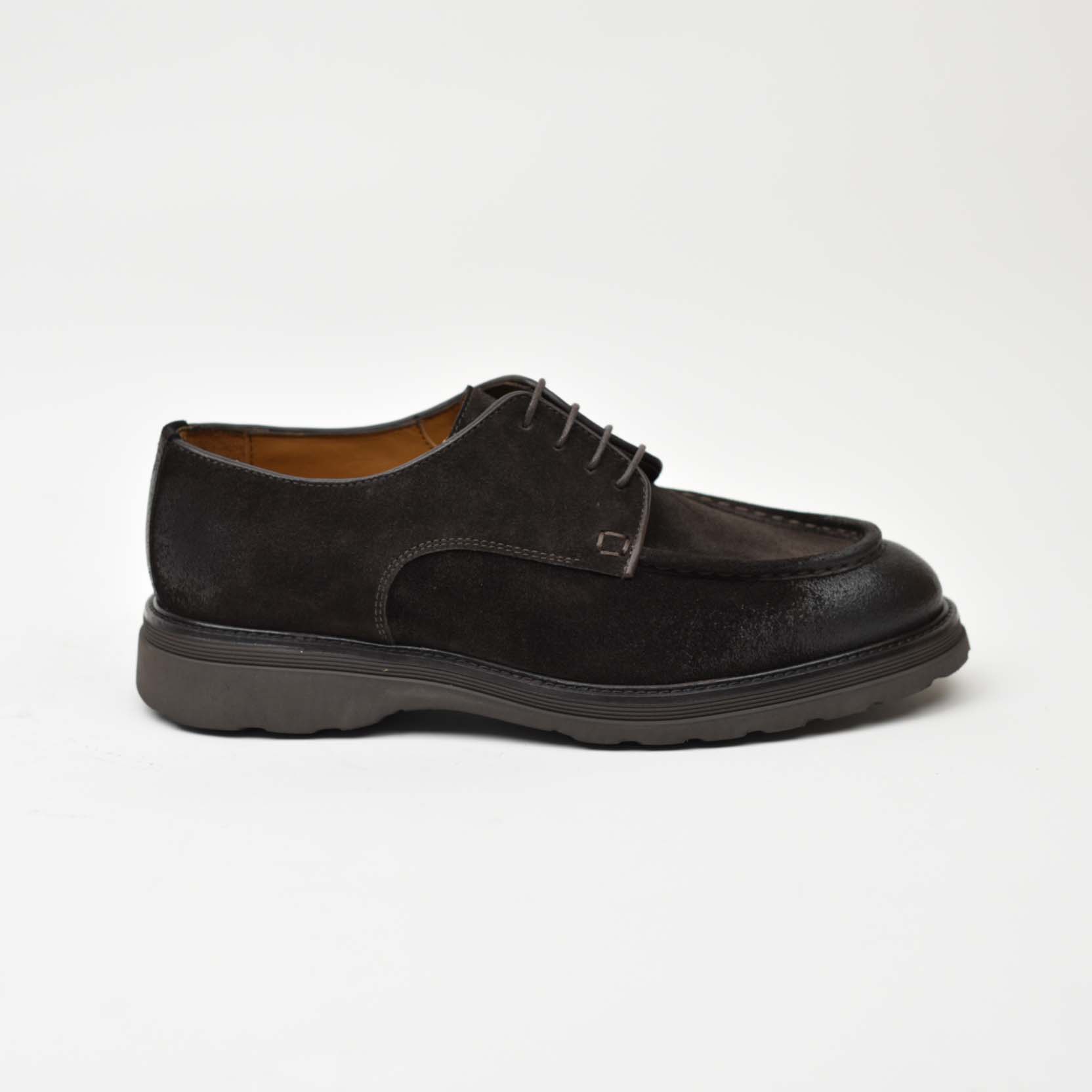 Suede Derby - Dark Brown 40-44KA - Image 4