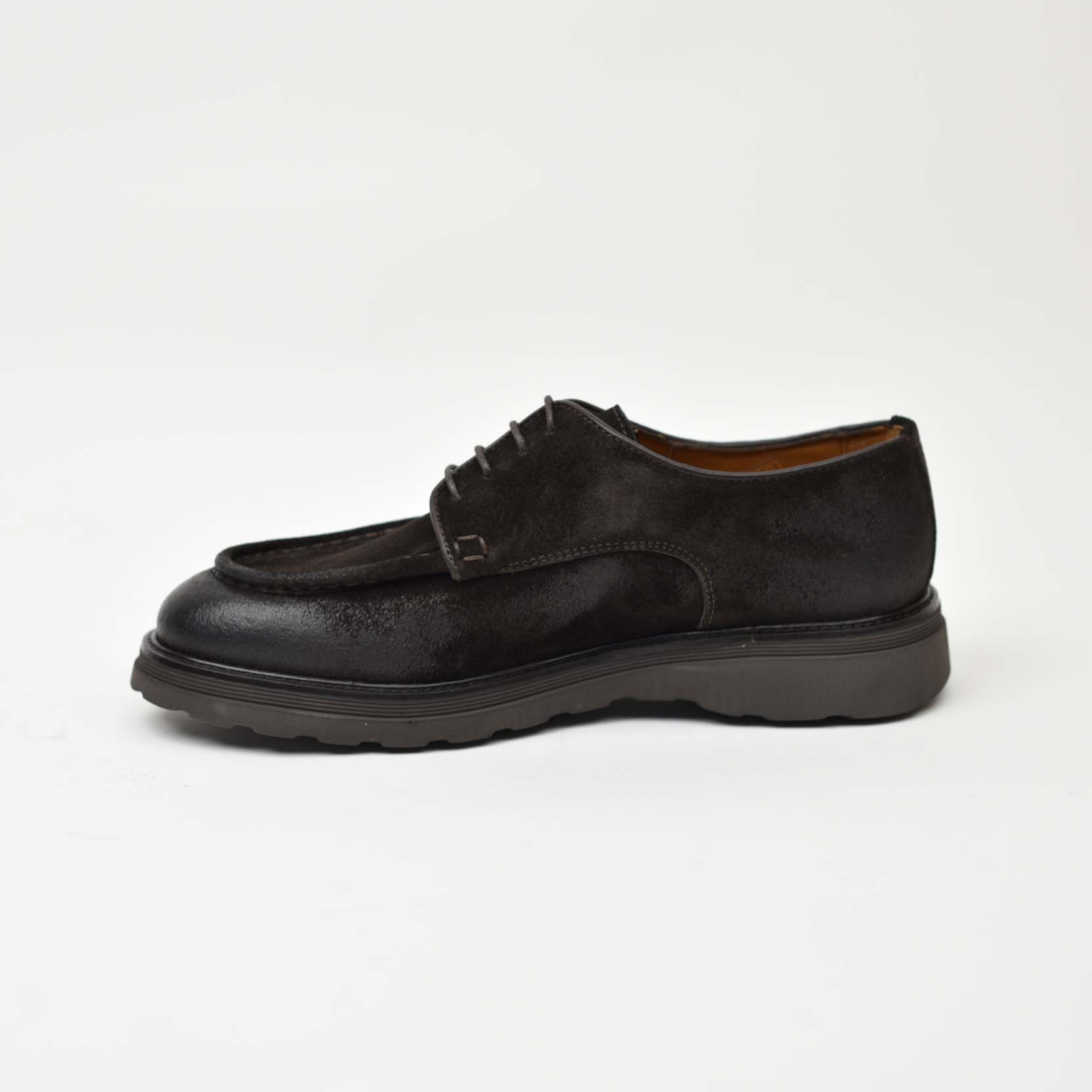 Suede Derby - Dark Brown 40-44KA - Image 6