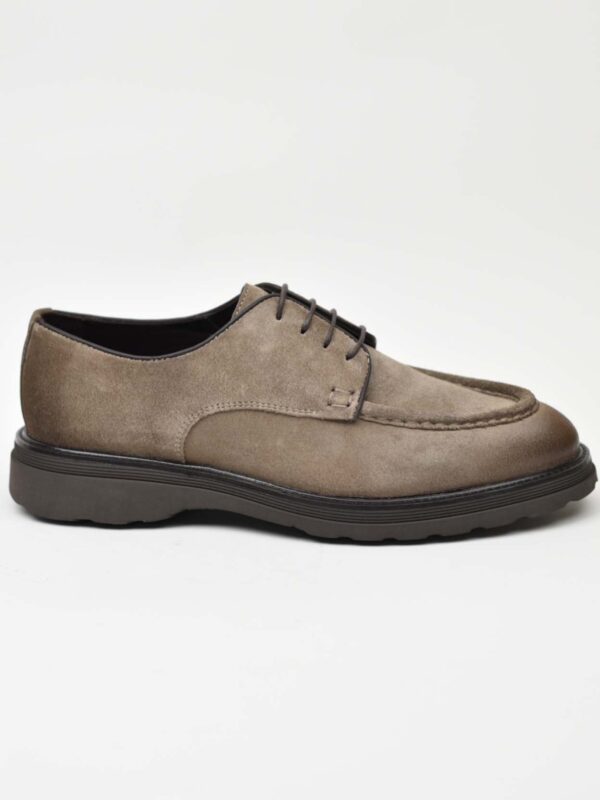 Suede Derby-Taube 40-44BE