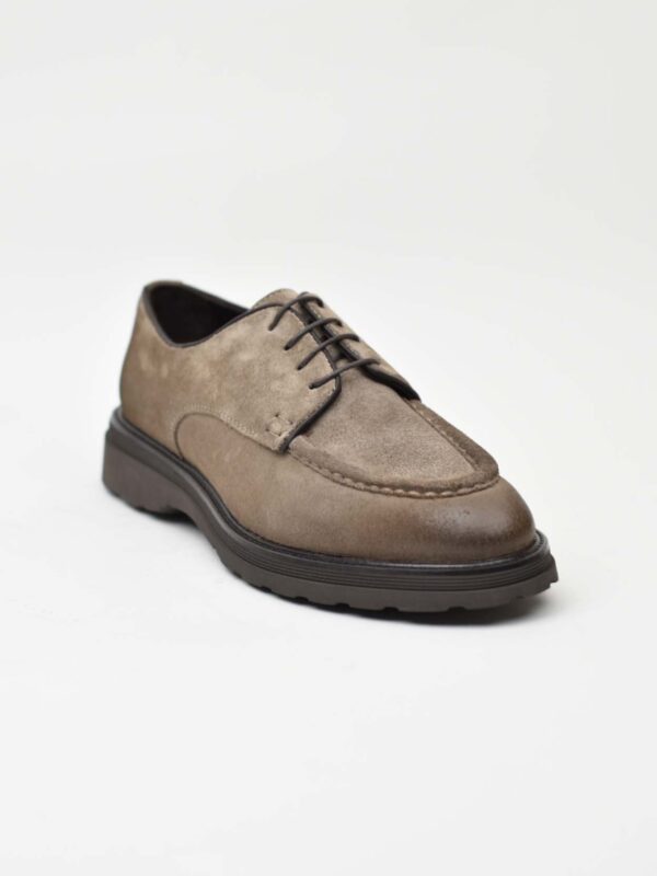 Suede Derby-Taube 40-44BE