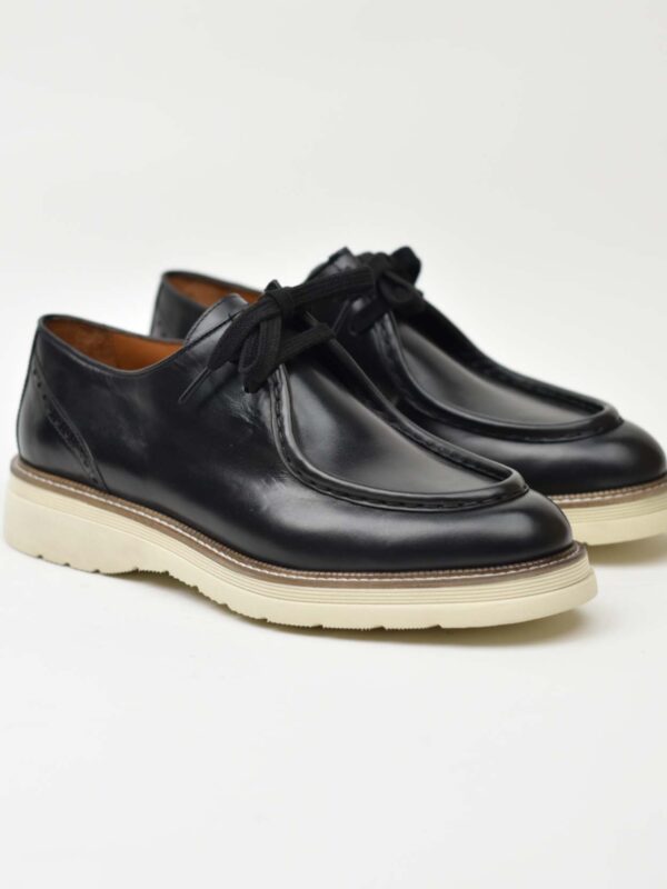Moc Toe Derby-Black 266-06Z