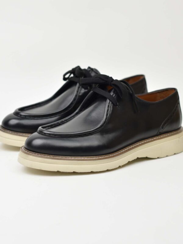 Moc Toe Derby-Black 266-06Z