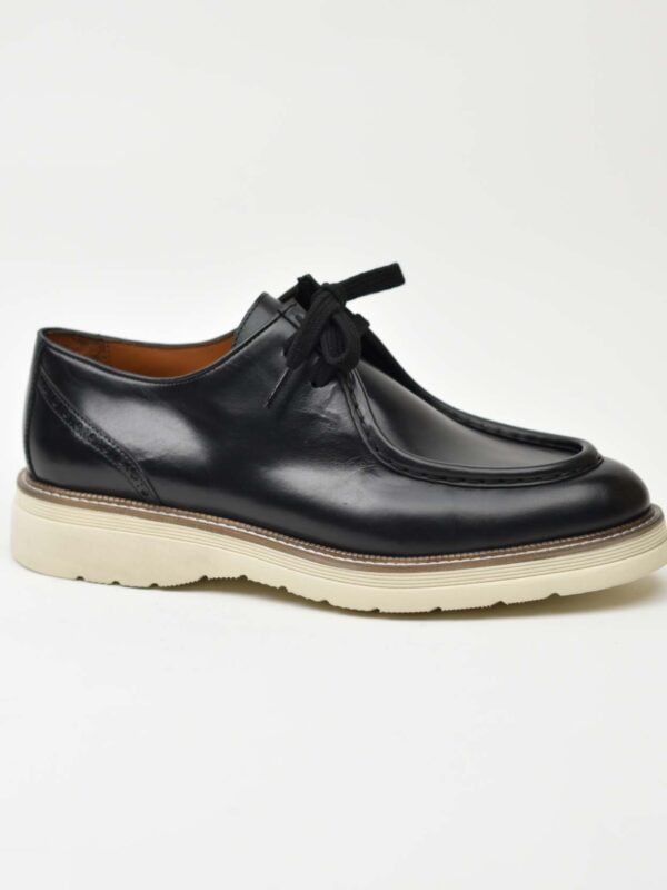 Moc Toe Derby-Black 266-06Z